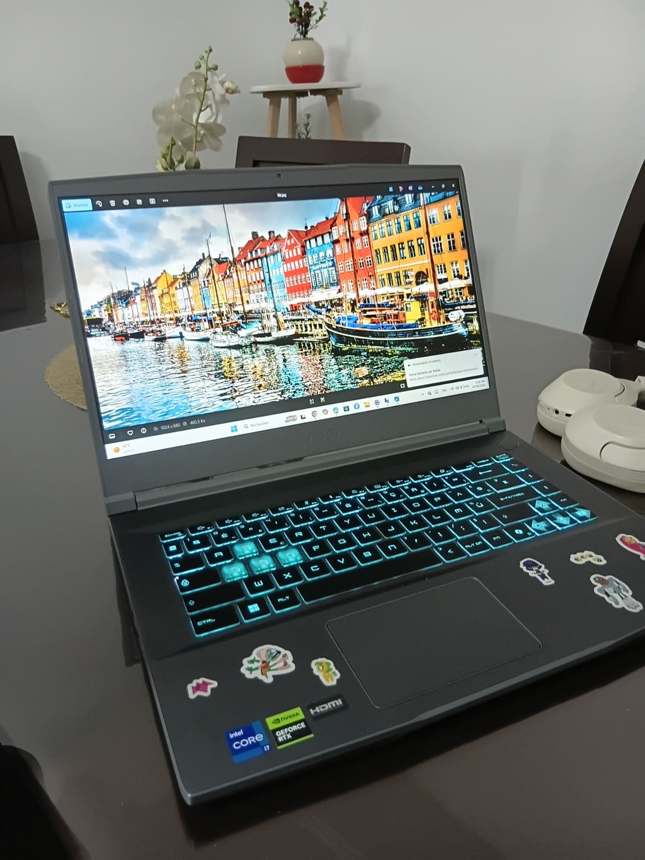 🔥 À vendre – MSI Thin 15 B13UDX | Intel Core i7 | 32 Go RAM | RTX 3050 6 Go