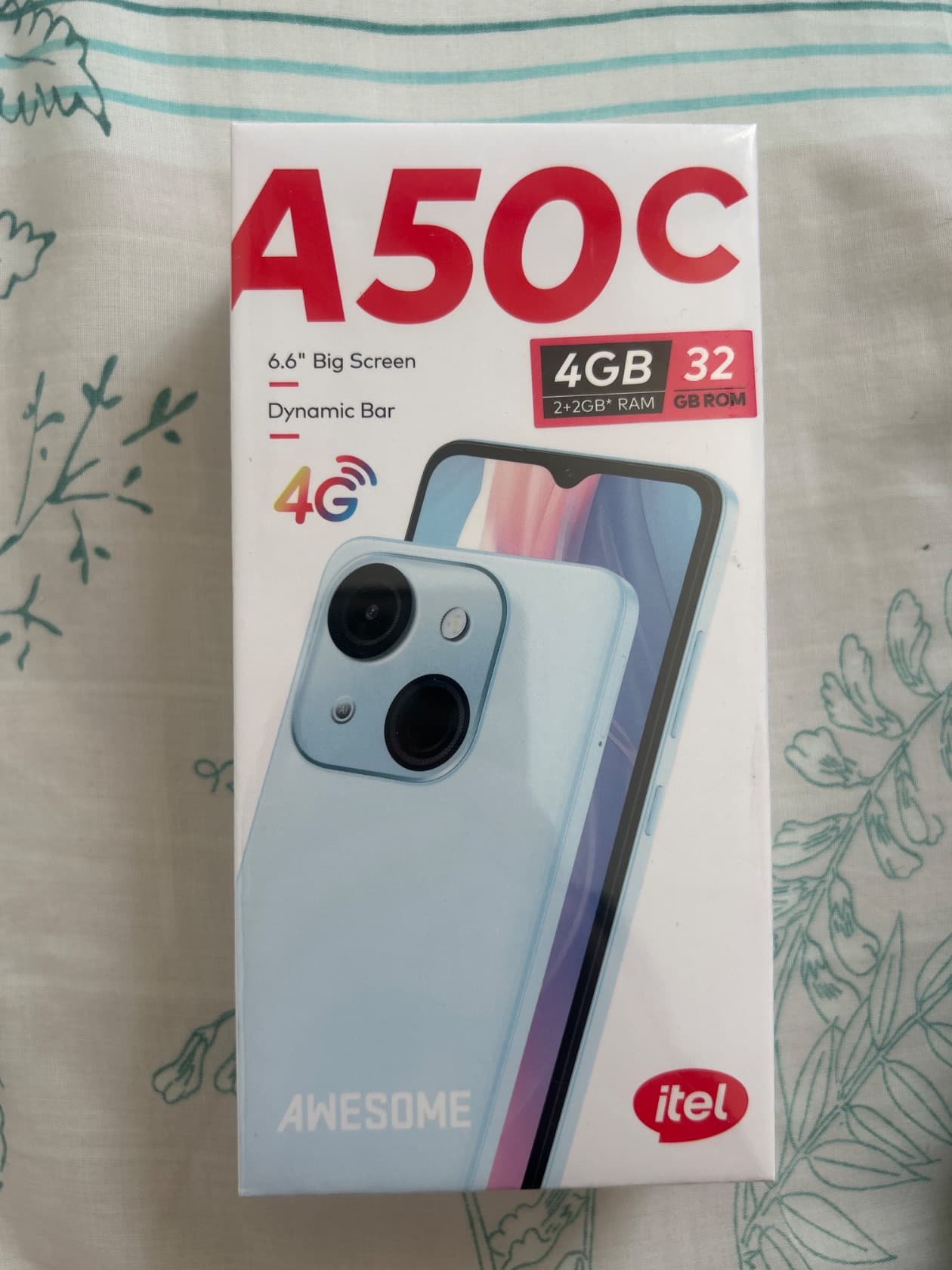 Smartphone Itel A50c 4go 32go