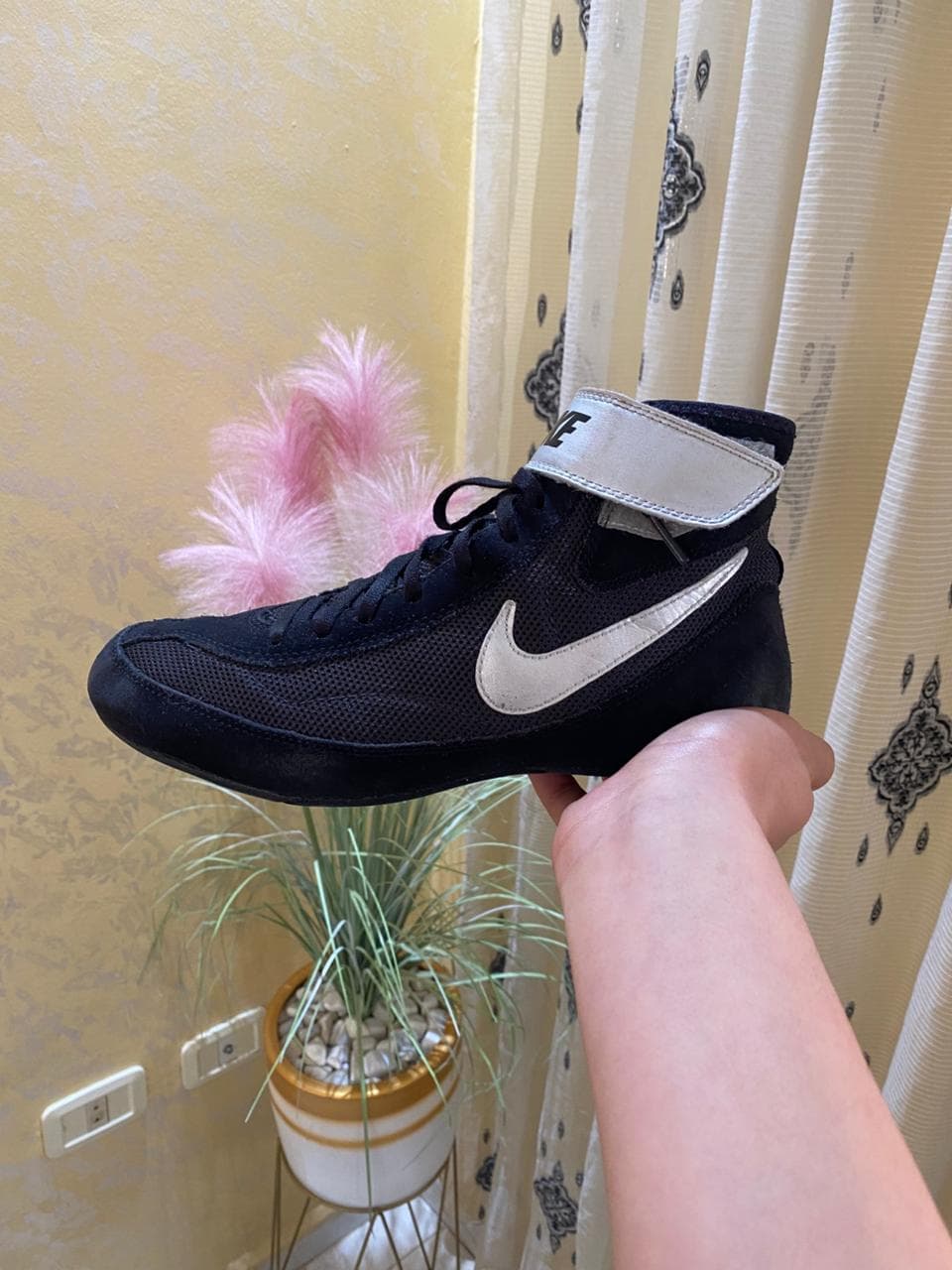 Shoes lute +bondage boxing