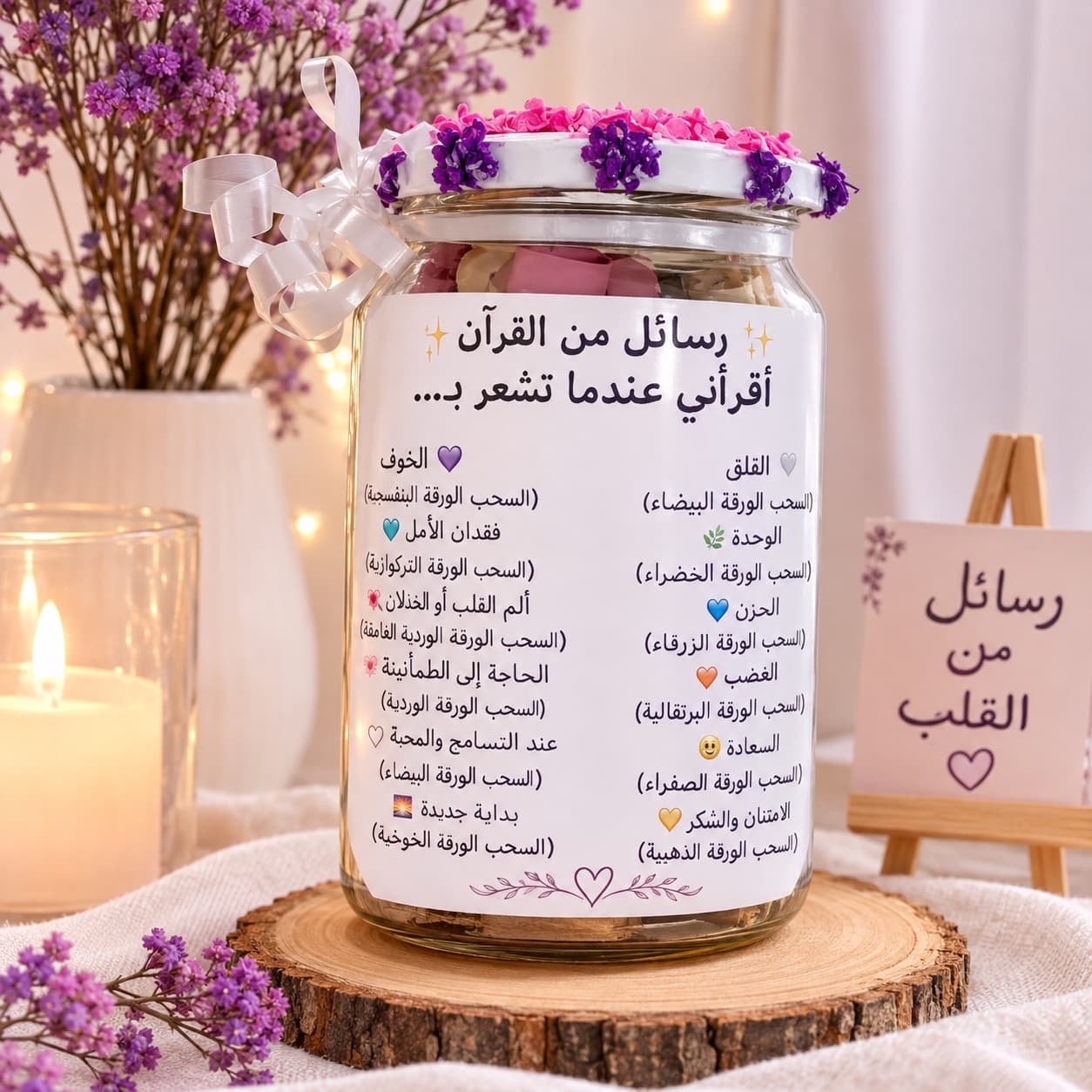 جرة رسائل من القرآن الكريم 🌿🤍
