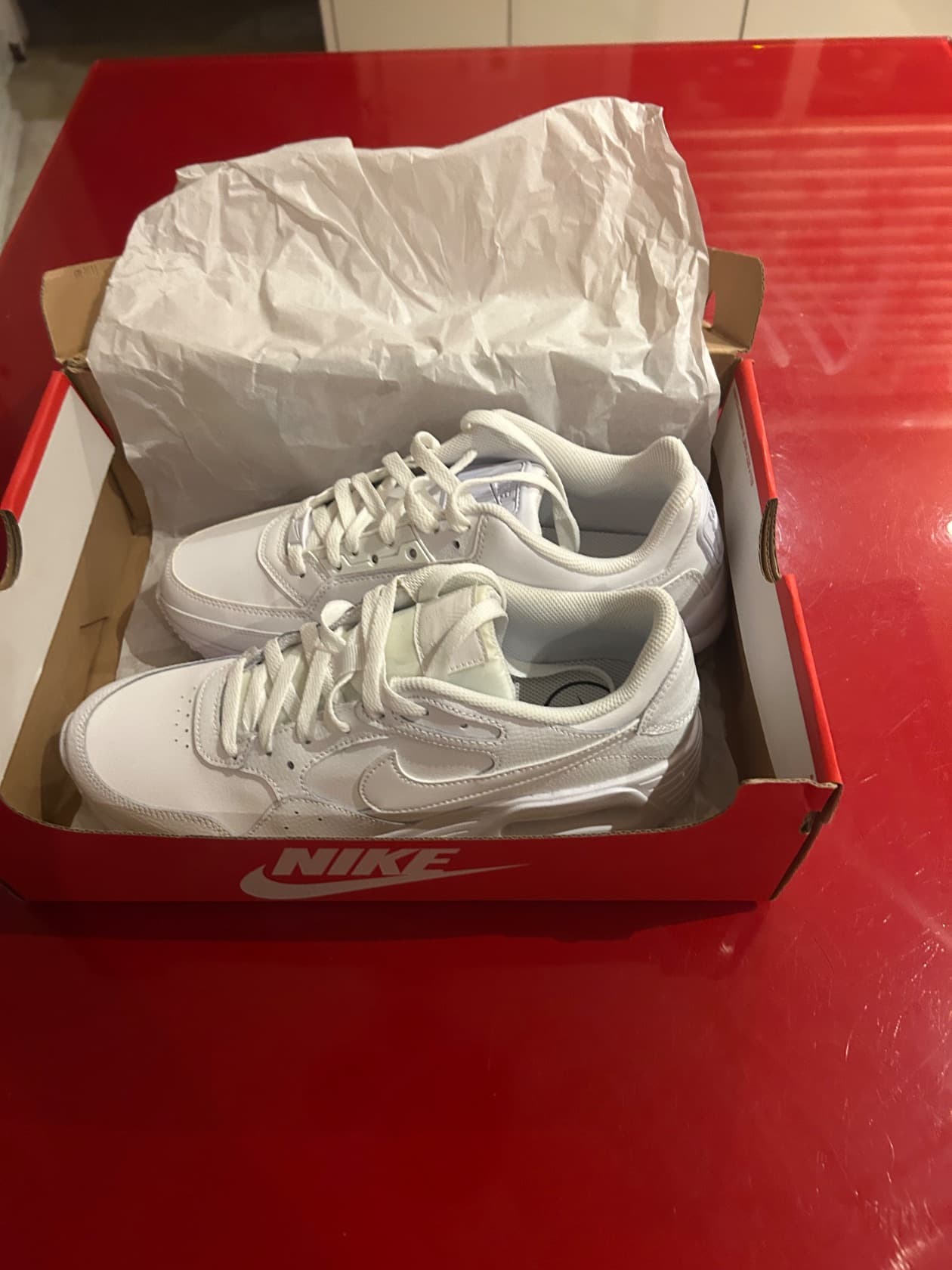 Chaussure nike air max blanc