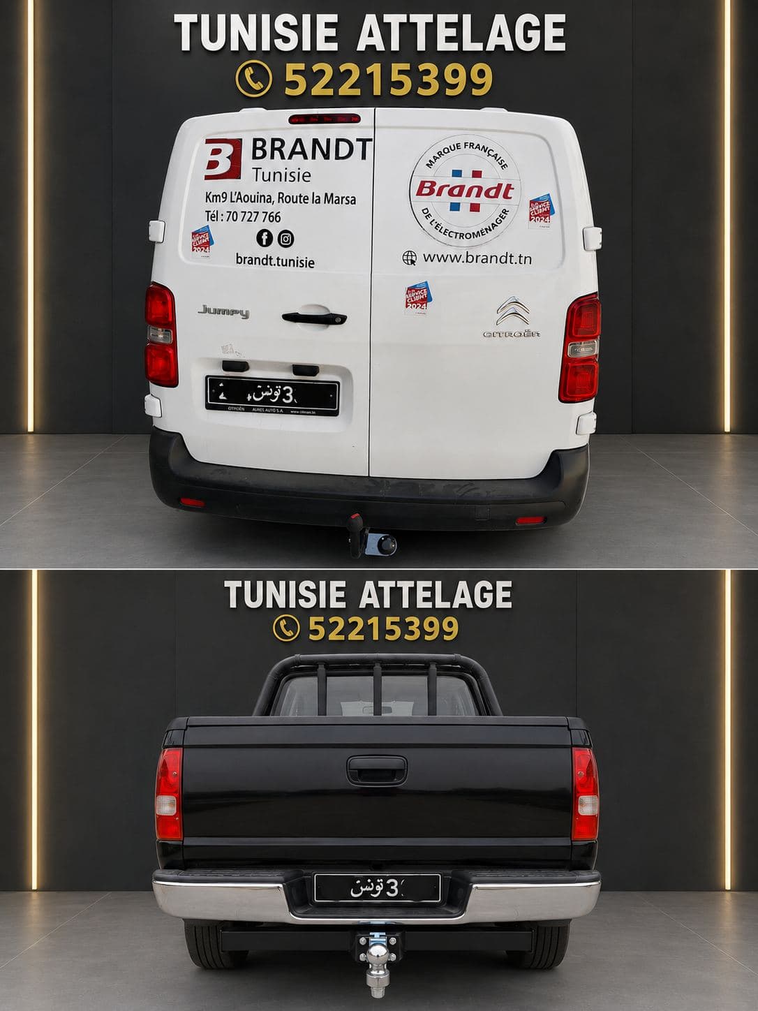 Boule de remorquage tout types de voiture