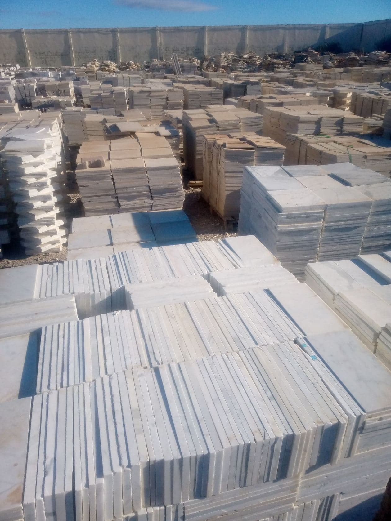 LIQUIDATION STOCK DE MARBRE