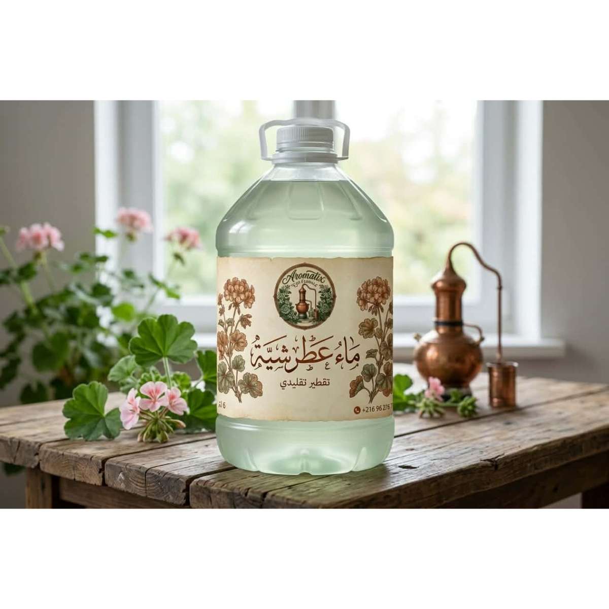 Hydrolat géranium en vrac qualité premium pour votre bien-être
