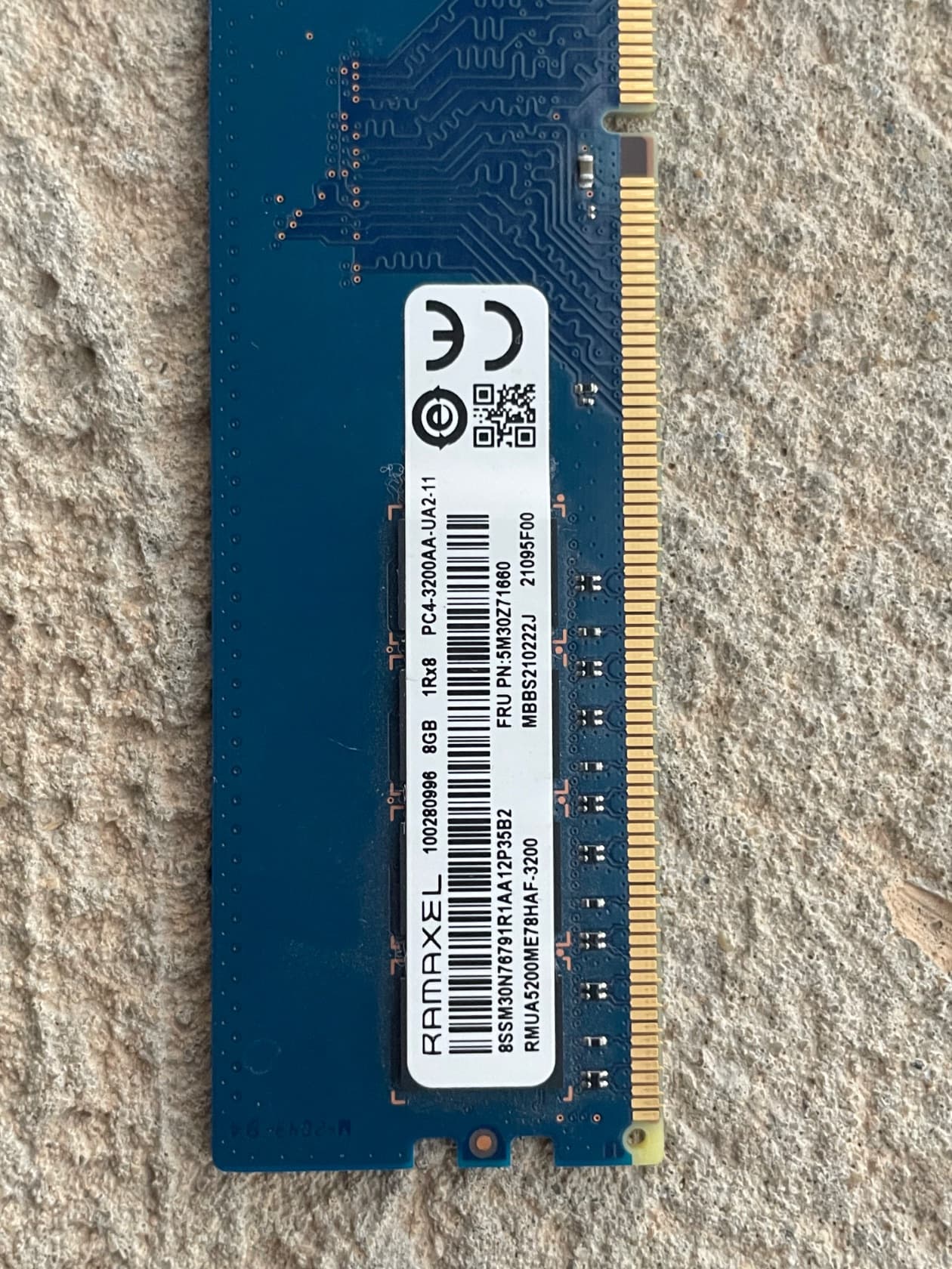 8GB DDR4 desktop memory by Ramaxel Technology