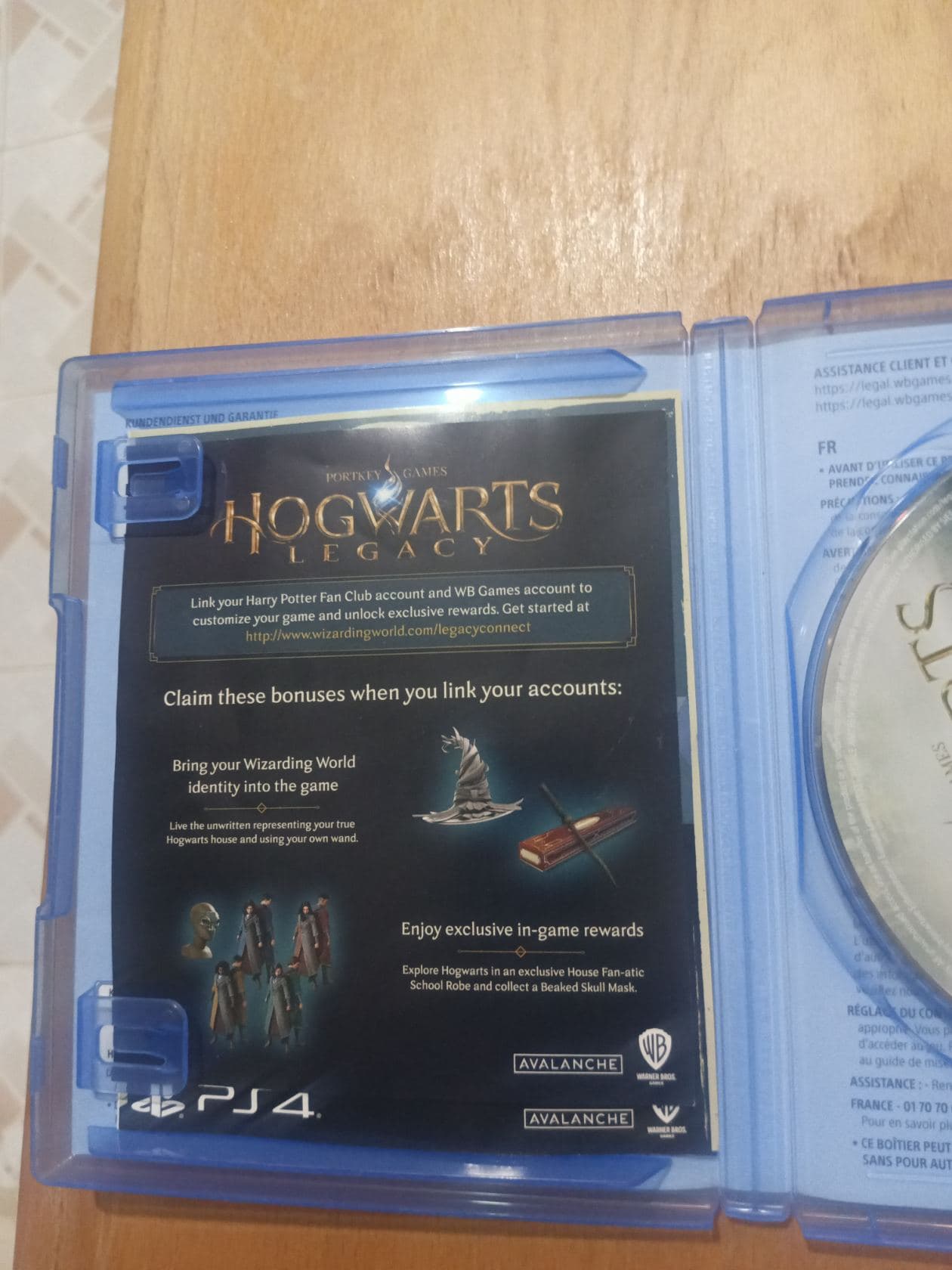 Cd ps4 Hogwarts legacy