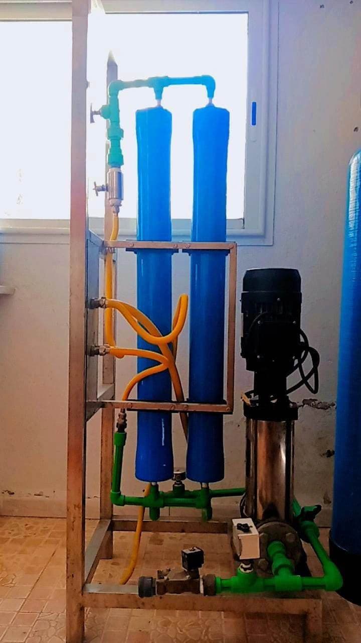 Machine de filtration de l'eau