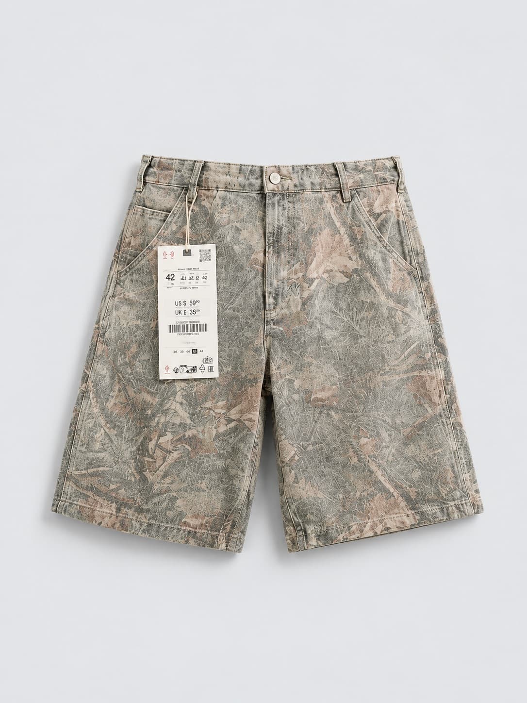 Short ZARA Camo Print 🇩🇪